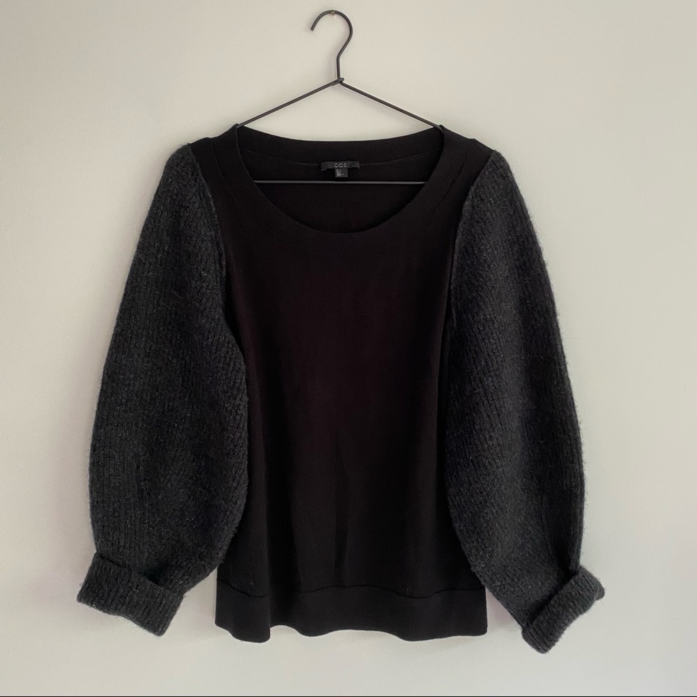 COS mixed texture sweater